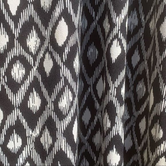 Sz16 Black/White Glamour Long Dress - Picture 8 of 8